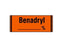 Shamrock Scientific Pre-Printed Label Anesthesia Label BENADRYL / _____ % Copper 1/2 X 500 Inch - SA-22