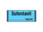 Shamrock - Drug Label Anesthesia Label Sufentanil_mg/mL Blue 1/2 X 1 Inch - SA-245