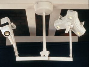 Outpatient II CoolSpot II - Surgical Light Dual Ceiling Mount Halogen 1 to 150 Watt / 3 to 50 Watt White - OC516CC