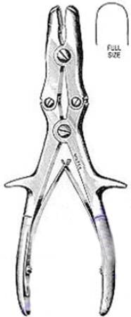 Integra Lifesciences - General Purpose Rongeur Stille-Luer Straight, Hollow Tips Spring-Loaded Plier Type Handle 8-1/2 Inch L - 25-454