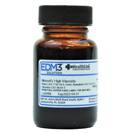 EDM3 - Monsel's Solution (Ferric Subsulfate) 1 oz. - 400444