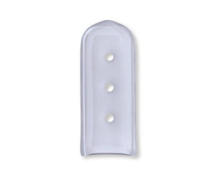 Protect-A-Caps - Instrument Tip Protector Flat, Clear with Slits, 3/8 W X 1 L Inch, Radiopaque, Disposable, Steam Sterilizable, Non-Sterile - 3-04-07