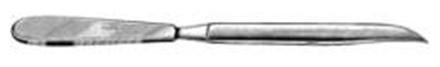 Miltex - Amputation Knife Liston No. 8 Stainless Steel 8 Inch Blade Length X 13-3/4 Inch Overall Length Flat Handle NonSterile Reusable - 27-1602