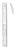 Miltex Miltex Osteotome Lambotte 13 mm Curved Blade OR Grade Stainless Steel (German) NonSterile 9 Inch Length - 27-500