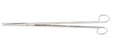 Miltex - Dissecting Scissors Metzenbaum-Nelson 14-1/2 Inch Length OR Grade German Stainless Steel NonSterile Finger Ring Handle Straight Blade Blunt Tip / Blunt Tip - 5-194
