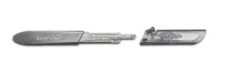 Bard-Parker - Safety Surgical Blade Stainless Steel No. 11 Sterile Disposable Individually Wrapped - 373911