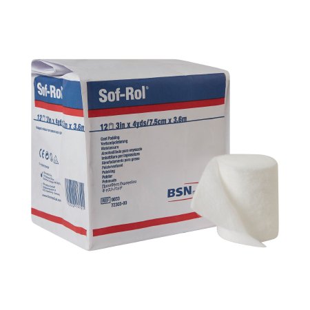 Sof-Rol - Cast Padding Undercast 3 Inch X 4 Yard Rayon NonSterile - 9033