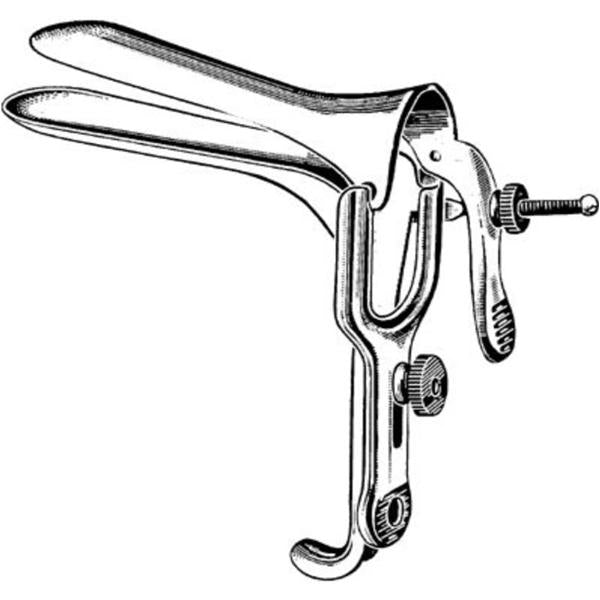 Sklar Instruments Speculum Vaginal Graves 4X1-1/4" Medium Straight Tip Stainless Steel Ea - 98-312