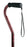 Apex-Carex Healthcare Carex Offset Cane Aluminum 31 to 40 Inch Height Red - FGA51400 0000