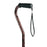 Carex - Offset Cane Aluminum 31 to 40 Inch Height Bronze - FGA51700 BRNZ