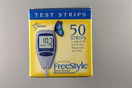 Abbott FreeStyle Blood Glucose Test Strips 50 Test Strips per Box - 99073012050