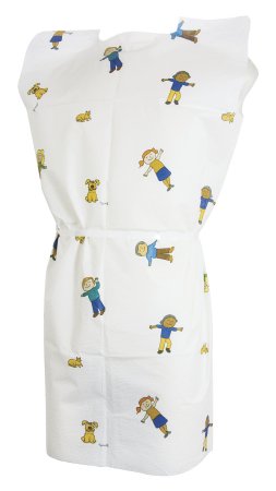 McKesson McKesson Patient Exam Gown Pediatric NonSterile Pediatric Print - 18-982836