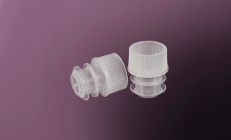 Stockwell Scientific Flange Cap 12 mm, Natural For Glass Test Tubes, Glass Culture Tubes - 8559