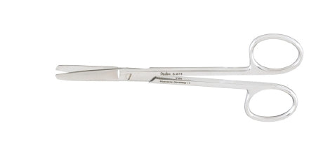 Miltex Miltex Plastic Surgery Scissors Wagner 4-3/4 Inch Length OR Grade Stainless Steel (German) NonSterile Finger Ring Handle Straight Blade Blunt/Blunt - 5-275