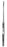 Miltex - Ear Knife Sexton Stainless Steel 7 Inch Length Flat Handle NonSterile Reusable - 19-500