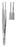Miltex Miltex Utility Forceps McCullough 4 Inch OR Grade Stainless Steel (German) NonSterile NonLocking Thumb Handle Straight Serrated Tips - 18-964