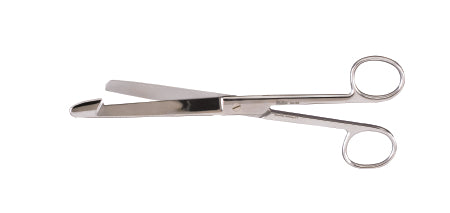 Miltex - Enterotomy Scissors 8-1/4 Inch Length OR Grade German Stainless Steel NonSterile Finger Ring Handle Straight Blade Blunt Tip / Blunt Tip - 34-98