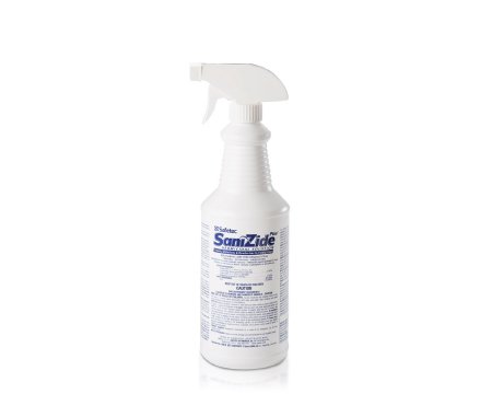 SaniZide Plus - Surface Disinfectant Cleaner Quaternary Based Pump Spray Liquid 32 oz. Bottle Ammonia Scent NonSterile - 34810