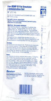 Baxter Administration Set 10 Drops / mL Drip Rate 86 Inch - 2C1145