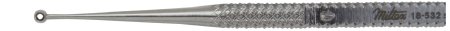 Miltex Miltex Chalazion Curette Heath 4 Inch Length Single-ended Solid Flat Handle Size 1, 1 mm Tip Sharp Tip / Blunt Edge Tip - 18-532