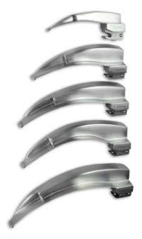 Sun Med GreenLine Laryngoscope Blade Macintosh German Size 4 Large Adult - 5-5272-04