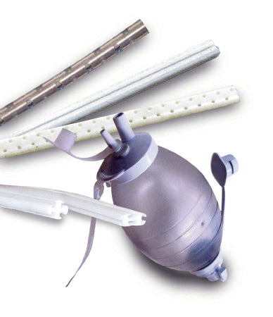 McKesson S-Vac Wound Drain Silicone Full Fluted 7 mm - 322211