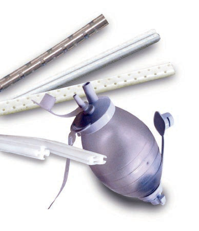 McKesson S-Vac Wound Drain Silicone Fluted 15 Fr. - 322229