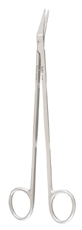 Miltex Miltex Vascular Scissors Potts-Smith 7-1/2 Inch Length OR Grade Stainless Steel (German) NonSterile Finger Ring Handle Angled 25° Blade Sharp/Sharp - 5-246