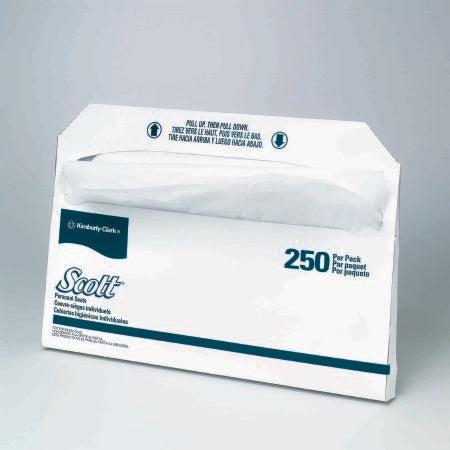 Kimberly Clark Scott Surpass Toilet Seat Cover Half Fold 14-1/2 X 17 Inch - 39000