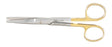 Miltex Miltex Dissecting Scissors Mayo 5-1/2 Inch Length OR Grade Stainless Steel (German) / Tungsten Carbide NonSterile Finger Ring Handle Straight Beveled Blades Blunt/Blunt - 5-120TC