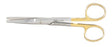 Miltex - Dissecting Scissors Mayo 5-1/2 Inch Length OR Grade German Stainless Steel / Tungsten Carbide NonSterile Finger Ring Handle Straight Beveled Blades Blunt Tip / Blunt Tip - 5-120TC
