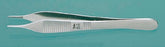 Integra Lifesciences - Dressing Forceps Adson 4-3/4 Inch Length Floor Grade Stainless Steel NonSterile NonLocking Thumb Handle Straight Serrated Tips - EG6-118