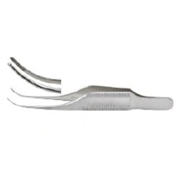 Miltex-Integra Forcep Gill Chandler Iris 3" 0.6Mm Wide Stainless Steel Ea - 18-825