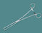 Miltex Sponge Forceps Foerster 9-1/2 Inch Floor Grade Ratchet Lock Finger Ring Handle Straight Serrated Jaws - EG7-600