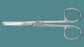 Miltex Economy Stitch Scissors Littauer Jr 4-1/2 Inch Length Floor Grade Stainless Steel Finger Ring Handle Straight Blade Blunt/Blunt - EG9-102