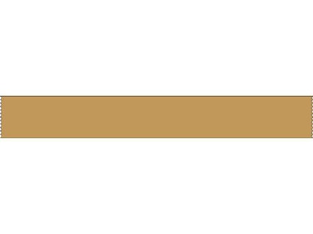 Shamrock Scientific Blank Label Tape Multipurpose Label Without Legend Light Brown 1/4 X 200 Inch - SMT-38-8