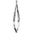 Sklar - Needle Holder 5-1/4 Inch Length Curved Smooth Tip Spring Handle - 65-6446