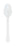 McKesson McKesson Spoon General Purpose White Polypropylene - 16-70034