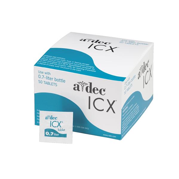 Dec Inx Tablet A-dec Inc Tablets Water Treatment Icx 0.7 Liter 50/Bx, 36 Bx/Ca - 90.1 ...