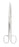 Miltex - Operating Scissors Serratex 5-1/2 Inch Length OR Grade German Stainless Steel NonSterile Finger Ring Handle Straight Blade Sharp Tip / Sharp Tip - 5-70