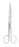 Miltex Miltex Operating Scissors Serratex 5-1/2 Inch Length OR Grade Stainless Steel (German) NonSterile Finger Ring Handle Straight Blade Sharp/Sharp - 25689