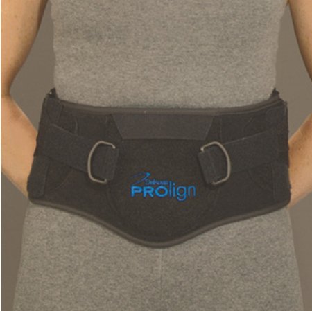 DeRoyal 25° PROlign - Back Support Small Hook and Loop Closure 30 to 34 Inch Waist Circumference Adult - 13500005
