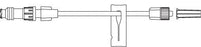Smiths Medical Medfusion Extension Set 8 Inch Tubing 0.8 mL Priming Volume DEHP-Free - SM5011
