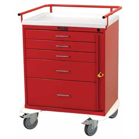 Classic Line - Emergency Cart Steel 38.25 X 22 X 32 Inch Red - 6330
