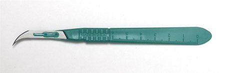 Bard-Parker - Scalpel Conventional No. 12B Stainless Steel / Plastic No. 4 Handle Sterile Disposable - 371613