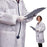 Cardinal ChemoPlus Lab Coat White Large Long Sleeves Knee Length - BB6503L