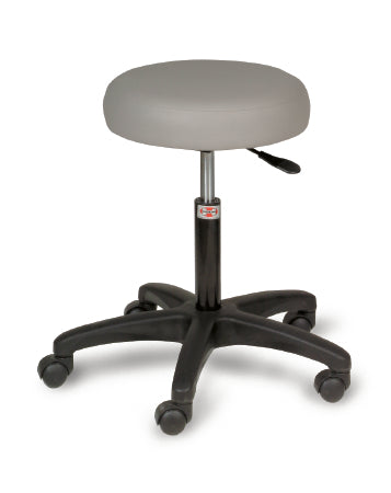 Hausmann Industries - Exam Stool Backless Pneumatic Height Adjustment 5 Casters Slate Blue - 2153-V15