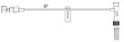 Smiths Medical SmartSite T-Connector - X453L