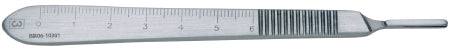 BR Surgical - Scalpel Handle Stainless Steel Size 3 - BR06-10301