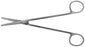 BR Surgical BR Surgical Dissecting Scissors Metzenbaum 5-3/4 Inch Length Surgical Grade Stainless Steel NonSterile Finger Ring Handle Straight Blunt/Blunt - BR08-28015